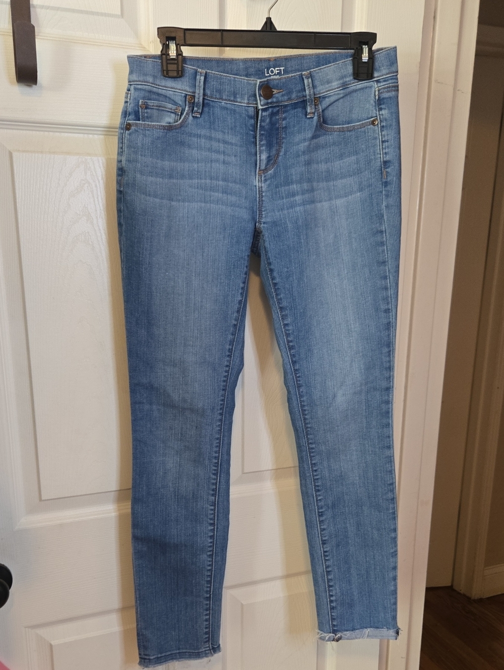 LOFT Light Blue Ankle Slim Jeans